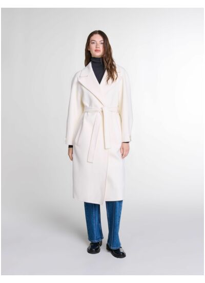 Manteau mi-long double face