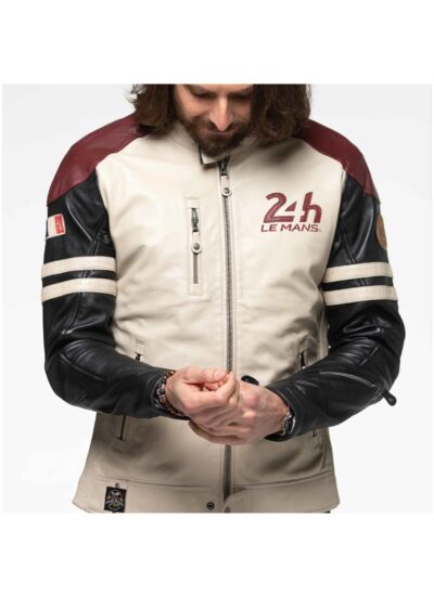 Blouson Cuir 24H Falcon Royal Blue