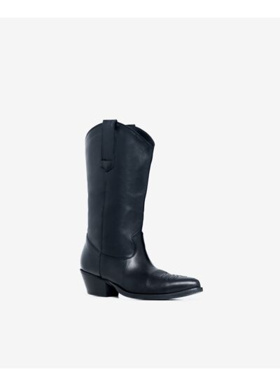 Bottines En Cuir Tia
