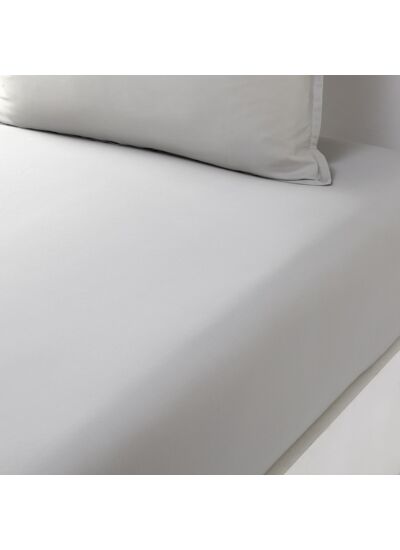 Kenzo - Drap housse en satin bleu, Kz Iconic