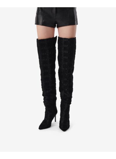 Bottes En Tweed Eva