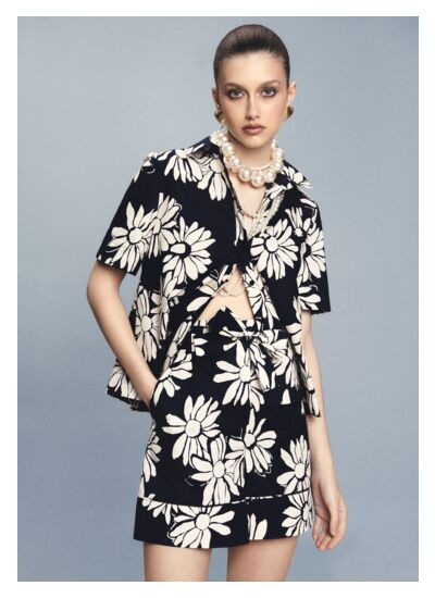 Short Shell-Nocturne en Coton