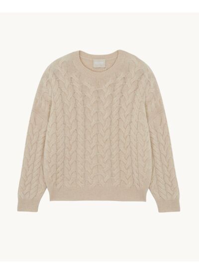 Pull Hitomi beige organic