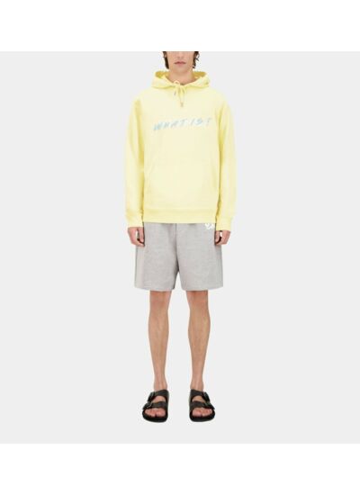 Sweatshirt À Capuche What Is Jaune Homme