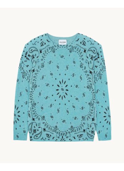Pull Pitt Bandana Pull col rond ml cachemire