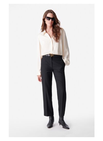 Pantalon Dandy En Viscose Mélangée