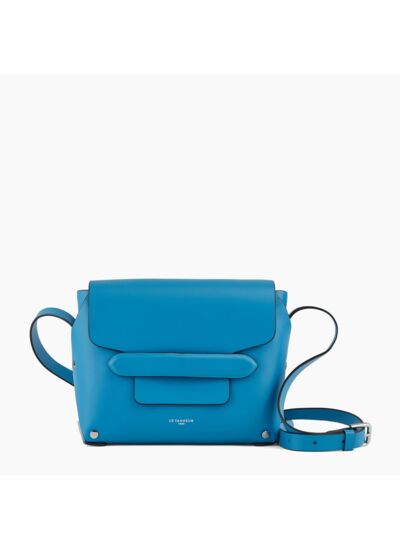 Petit sac bandoulière Justine en cuir lisse