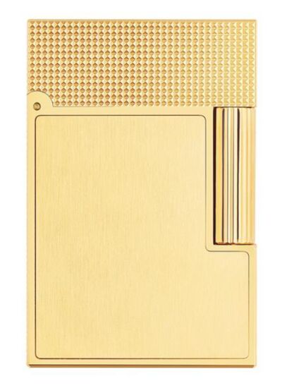 BRIQUET LIGNE 2 SMALL PDD YELLOW GOLD BRUSHED