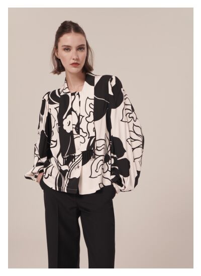 Top Toxane-Craie en Viscose