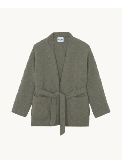 Veste Totoro kaki chiné