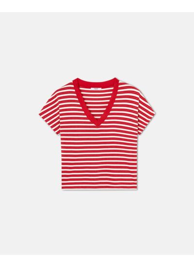 Top Tecci Rouge en viscose