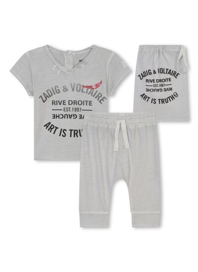 ENSEMBLE T-SHIRT+CALECON