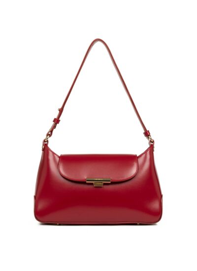 Sac besace A rabat avec fermoir L Suave Evenly