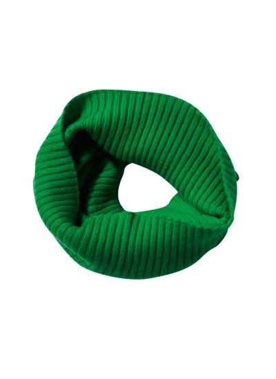 Tour de cou à côtes - Accessoire - VERT CAROUBY
