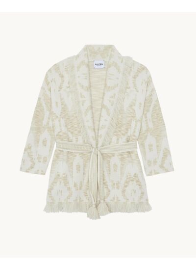 Veste Miko Ikat beige organic