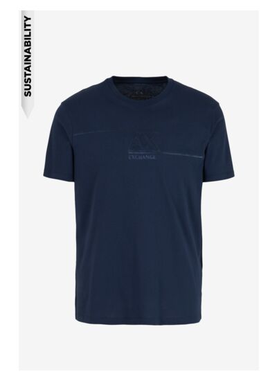 T-shirt-blazer bleu marine