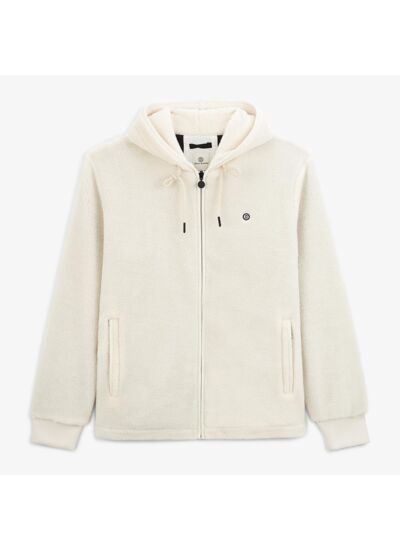 Veste polaire Dominik off white
