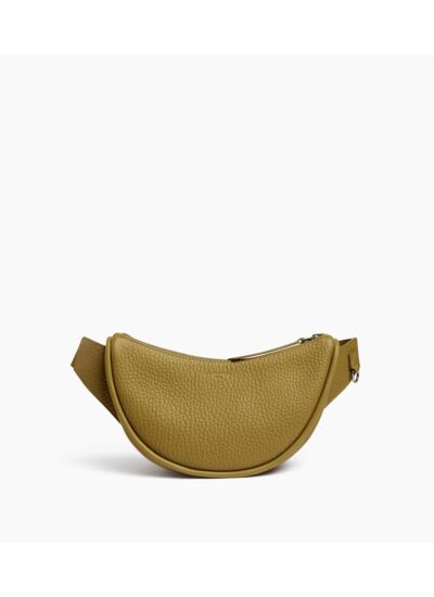 Sac banane Noah en cuir grain buffle et cuir lisse