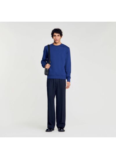 Sweatshirt en coton à logo