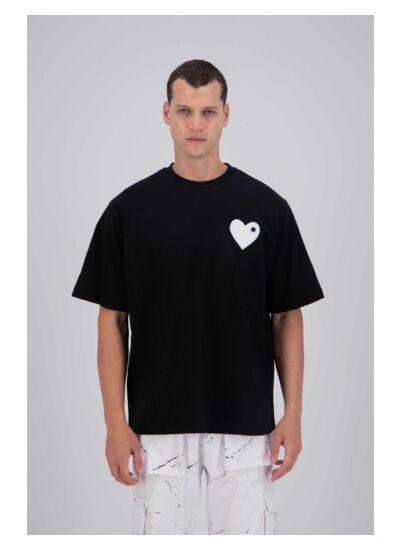 T-SHIRT COEUR CHIC