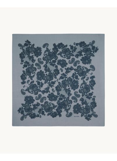 Petit Bandana Hachi Lace gris flanelle