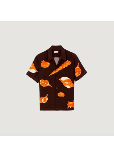Chemise imprimé coquillages