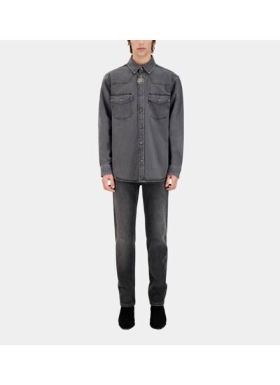 Chemise Poches Plaquees Homme