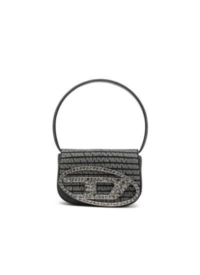 1DR Shoulder Bag - Sac épaule iconique en denim matelassé
