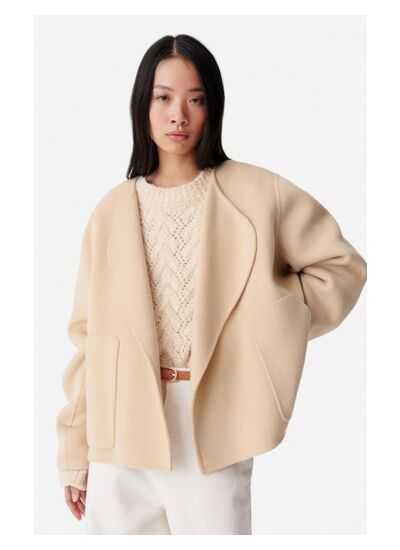 VESTE En Laine Mélangée