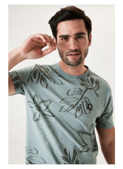Men T-shirt Green