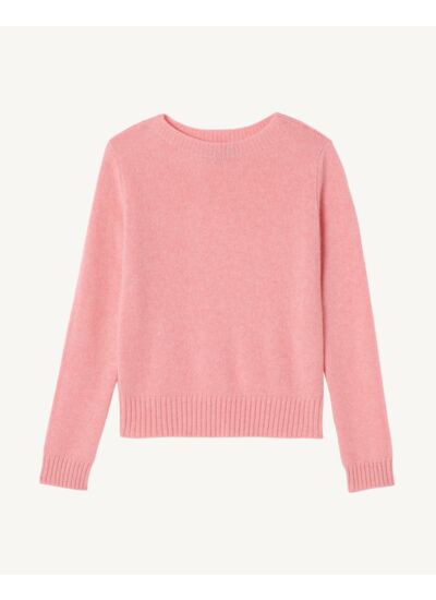 Pull col rond - Femme - ROSE RETRO