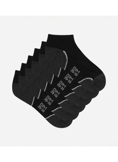 Lot de 3 paires de socquettes courtes impact léger femme - Dim Sport