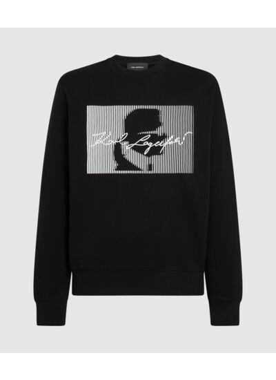 STRIPED CAMEO SWEATSHIRT