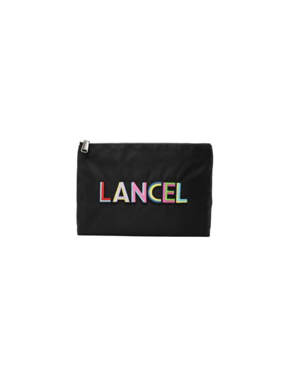 LOU - POCHETTE ZIPPE - Noir