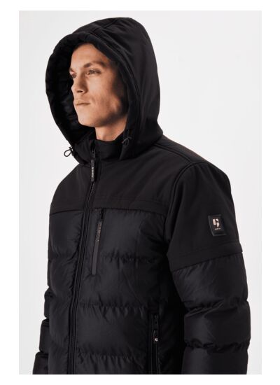 Men Coat Black