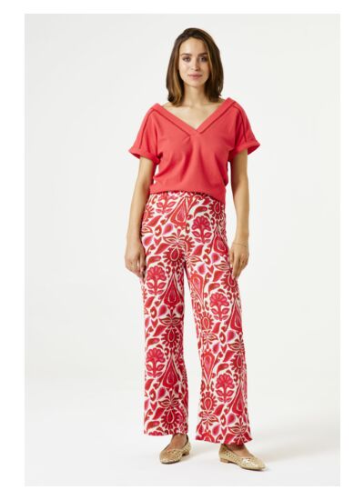 Women Pants Red