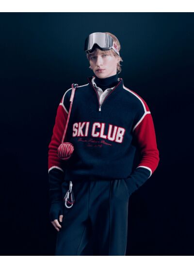 Pull Col Camionneur Ski Club