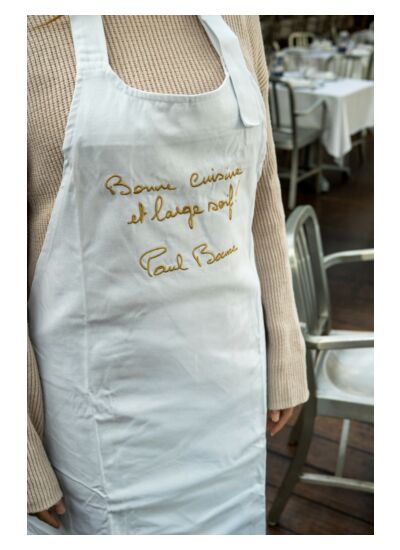 Tablier Bocuse adulte Blanc