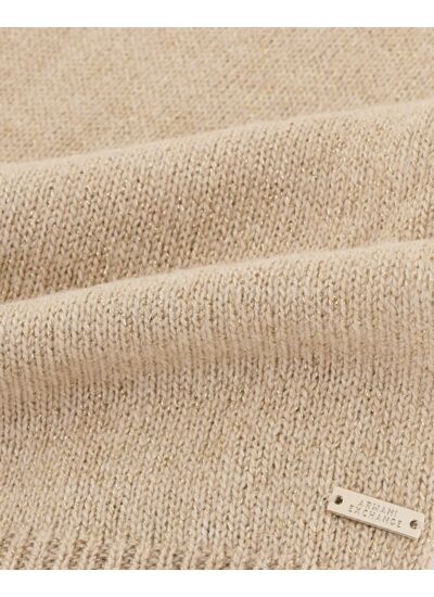 Écharpe femme - or pâle