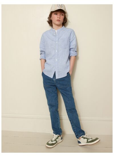 CHEMISE COL MAO FX UNI