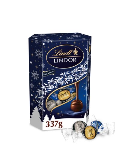 LINDOR CORNET ASSORTI NOIR ASSORTI 337G