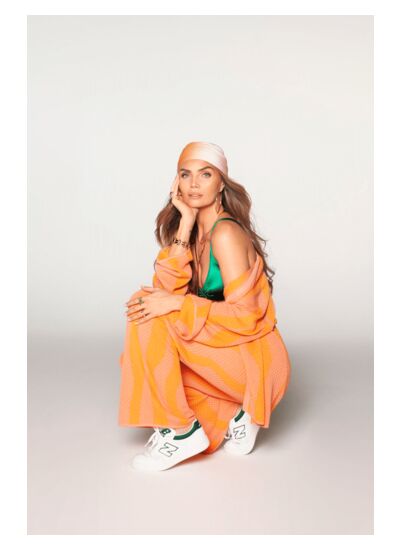 Women Pants Orange