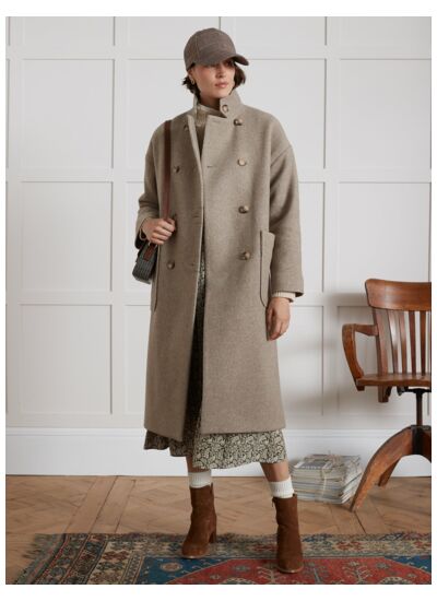 MANTEAU LONG OFFICIER