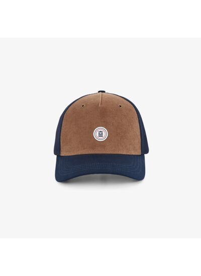Casquette trucker velours beige