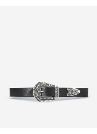 Ceinture En Cuir Noir