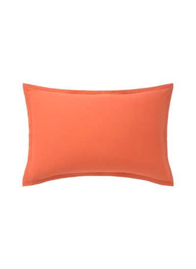 Desforges - Taie d'oreiller en percale de coton vert, Alcove