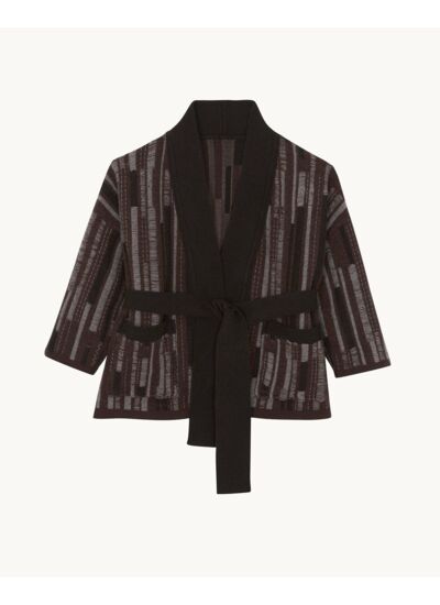 Veste Michelle Jeans marron