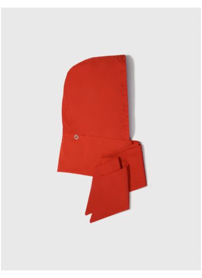 Capuche écharpe rétractable