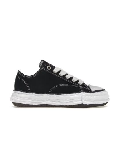 Maison Mihara Peterson 23 OG Sole Canvas Low Black White