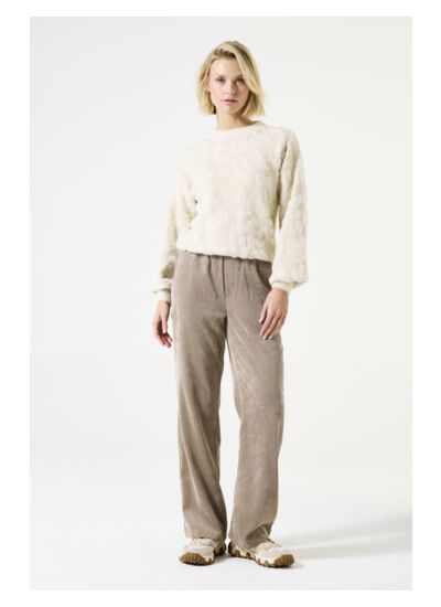 Women Pants Brown